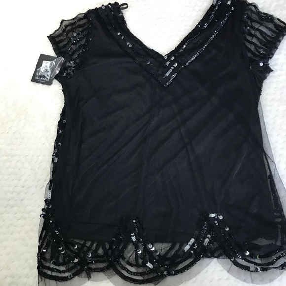 MARINA Women's Blouse Sz L - Picture 4 of 8